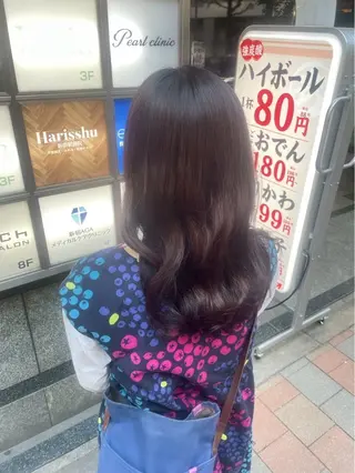 セミロング 🩵Lutia新宿 ヒイラギ🩵のヘアスタイル