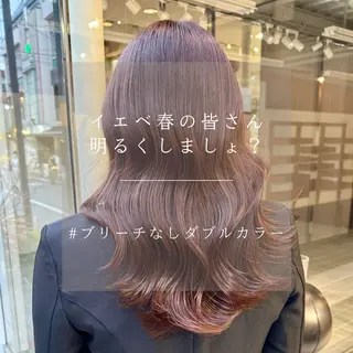 セミロング パーソナルカラー/ 小顔カット/小出朋哉のヘアスタイル