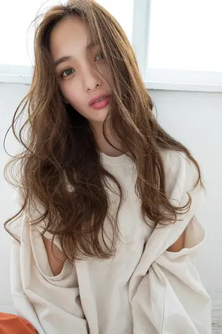 ロング カラー ANGELICA JR奈良店のヘアスタイル