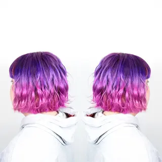 ショート カラー ヘアアレンジ 今泉 周のヘアスタイル