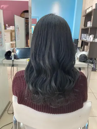 ロング カラー 🫧ダメージレス🫧 松下のヘアスタイル