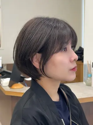 ショート カラー 似合わせショートカ ット/福岡/えりのヘアスタイル