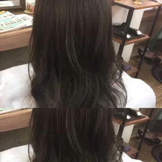 ミディアム セミロング カラー 🟦髪質改善6年 💊YAMAMOTOのヘアスタイル