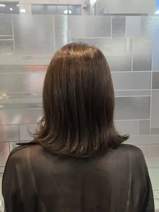 カラー 暖色🍎透明感カラー 🩵小林かりんのヘアスタイル
