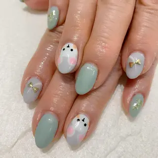 ネイル ☀️9:00受付可能 Rakuunのんのネイルデザイン