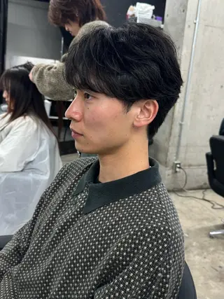 ショート パーマ メンズ Pia/KIRIA /福岡美容室のヘアスタイル