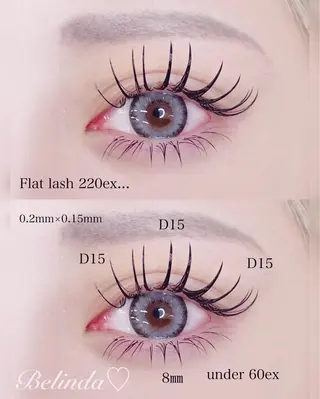 マツエク・マツパ 桜木町♡ Belindaのマツエク・マツパデザイン