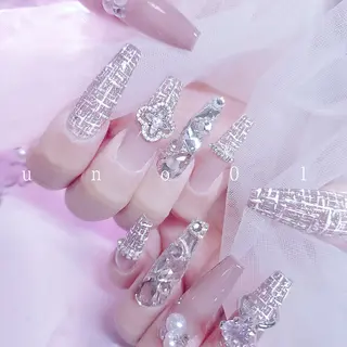 ネイル 梅田🦄中崎町🩵 u n o 0 1のネイルデザイン