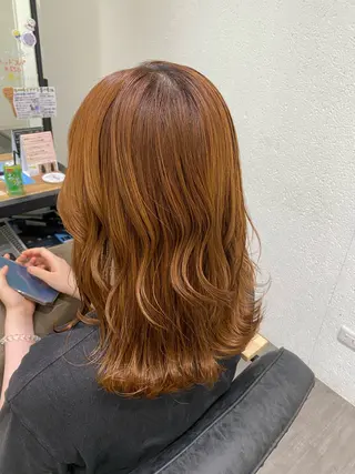 カラー 艶髪🥣透明感カラー 🫧前田奈津実のヘアスタイル