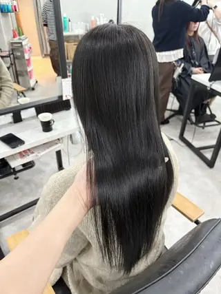 ロング カラー 髪質改善 /韓国ヘア hinata🎀🤍のヘアスタイル