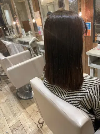 ロング 柳内 崚平のヘアスタイル