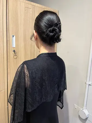 ヘアアレンジ レイヤーカット🍏 オリーブ/ののかのヘアスタイル