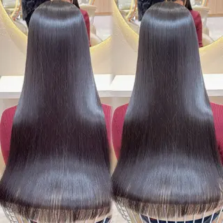 ロング カラー 縮毛矯正✨🫧 レイヤー川村利幸のヘアスタイル