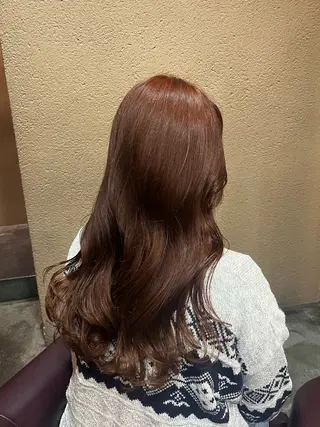 カラー reuna rikoのヘアスタイル