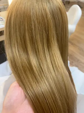 ロング カラー ✂︎HITOMI✂︎ 副店長のヘアスタイル