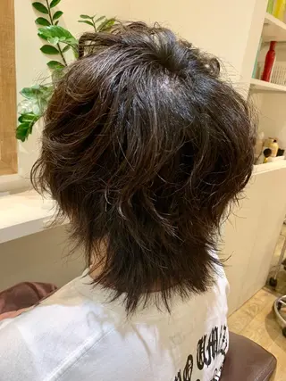 ショート ヘアアレンジ ショート×カラー 🦊堀米早紀【荻窪】のマツエク・マツパデザイン