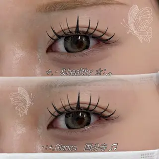 マツエク・マツパ Bianca AKARIのマツエク・マツパデザイン