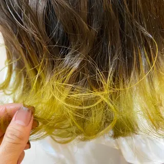 ロング カラー 井手 孔介のヘアスタイル