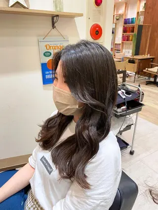 セミロング 韓国トレンドヘア しゅーやのヘアスタイル