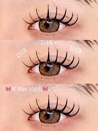 マツエク・マツパ ガレリアエレガンテ /栄🎀ななか🎀のマツエク・マツパデザイン