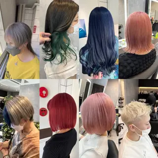 カラー SALOWIN栄 高須大貴のヘアスタイル