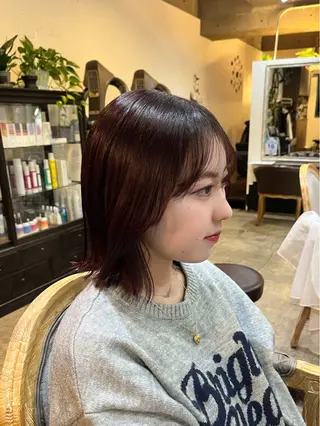 カラー ISUTA所属・松原 樹里のヘアスタイル