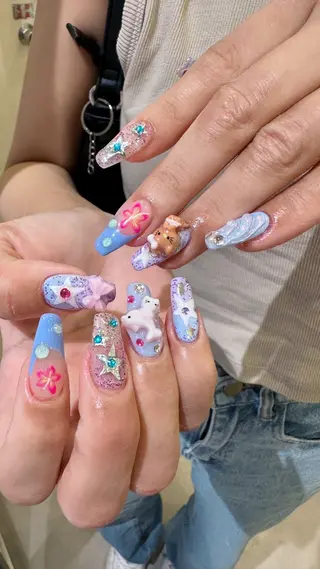 ネイル 🎶個性派ネイル💅 /Komachi❤️のネイルデザイン