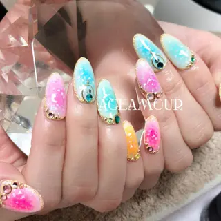 ネイル ネイル/耳つぼ /新ホワイトニングのネイルデザイン