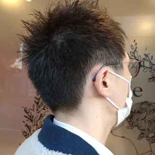 メンズ ショート 大槻 百合子のヘアスタイル