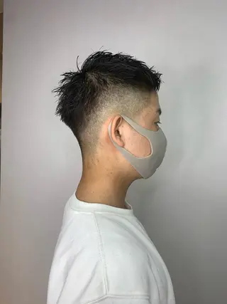 ショート 坪井 彰吾のヘアスタイル