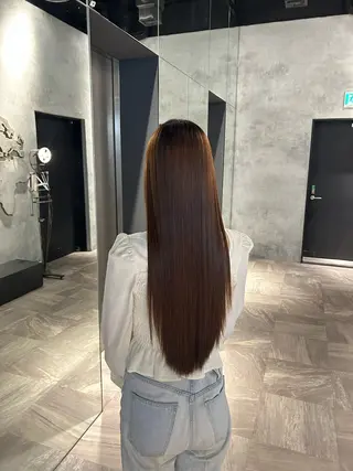 ロング 髪質改善/透明感 カラー/メンズ/優真のヘアスタイル