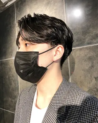 パーマ ヘアアレンジ メンズ メンズ特化✂️栗原 侑也のヘアスタイル