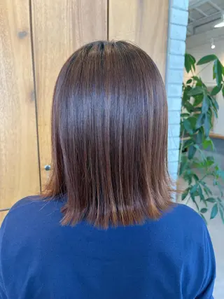 ミディアム 三島 有佳里のヘアスタイル