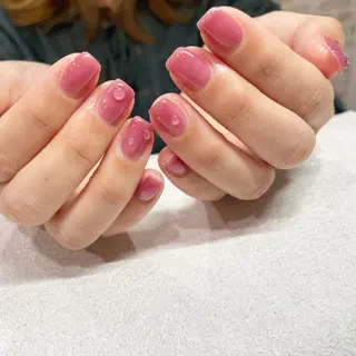 ネイル パラジェルネイル 大人可愛/シンプルのネイルデザイン