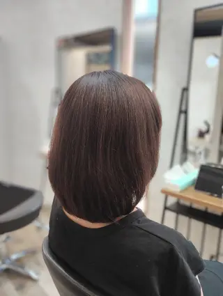 ミディアム オーガニックカラー トリートメントSENのヘアスタイル