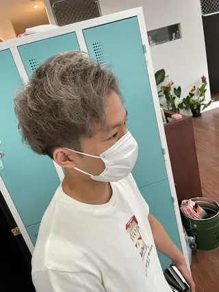 ショート メンズ TSUBASA▫️ ブリーチ#エクステのヘアスタイル