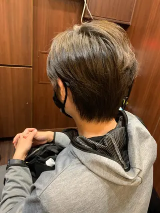 ショート メンズ 羽木 隆徒のヘアスタイル