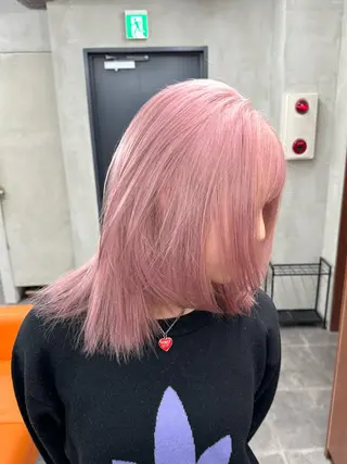 ロング カラー ブリーチ　ハイトーン 特化🌈フジタハルキのヘアスタイル