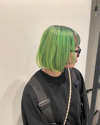 ショート カラー ニュアンスカラー🫧 加納のヘアスタイル