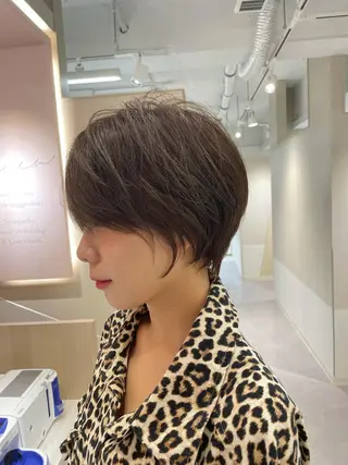 ショート 江崎 良のヘアスタイル