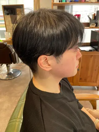ミディアム 美髪 透明感カラーSotaのヘアスタイル