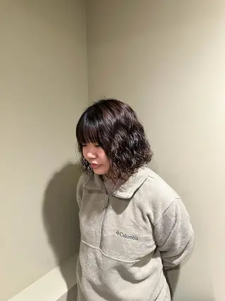 ミディアム パーマ カット/パーマ/ iroha🪼のヘアスタイル