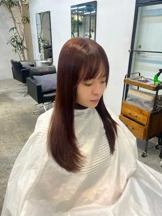 ロング マアヤ/ハイトーン /ハイレイヤーのヘアスタイル