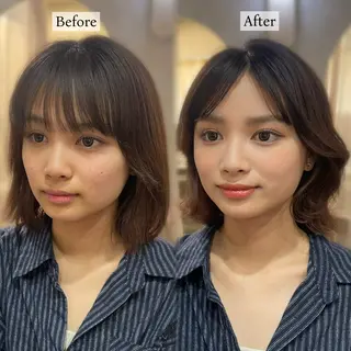 セットサロンCURE YUKIOKAのヘアスタイル