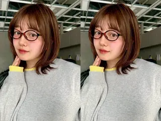 ミディアム 透明感カラー / Rio👶🏻💞のヘアスタイル