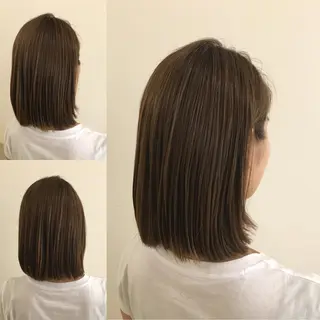 ミディアム 中村 侑弘のヘアスタイル