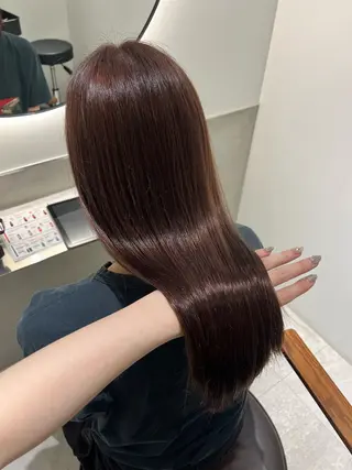 カラー 髪質改善/レイヤー× 縮毛矯正🤍maiのヘアスタイル