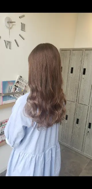 ロング カラー あかね☆ヘアアレンジ /ボブ/縮毛矯正のヘアスタイル