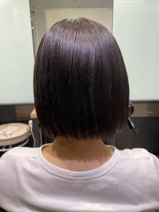 ショート 赤み消し艶カラー✨️ DAIGOのヘアスタイル