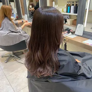 セミロング loca by tree所属・髪質改善/うる艶ヘア HARUNAのヘアスタイル